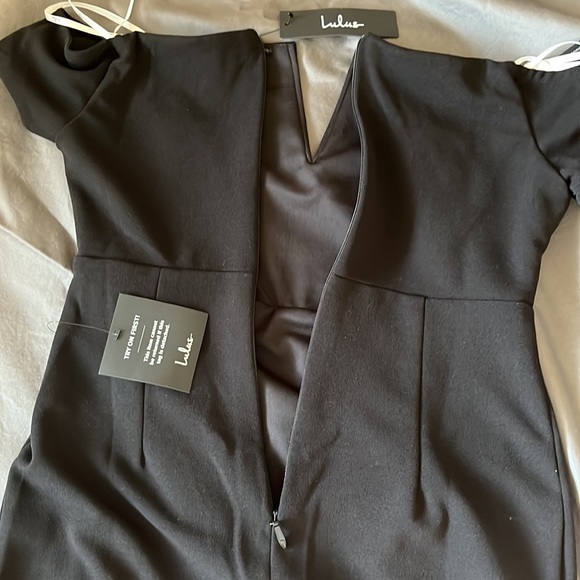 Lulus Black Dress - Picture 6 of 7